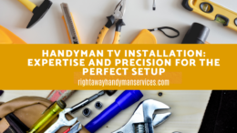 Handyman TV Installation: Expertise and Precision for the Perfect Setup